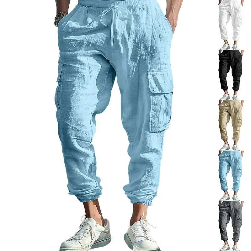 Reeve Linnen Cargo Broek