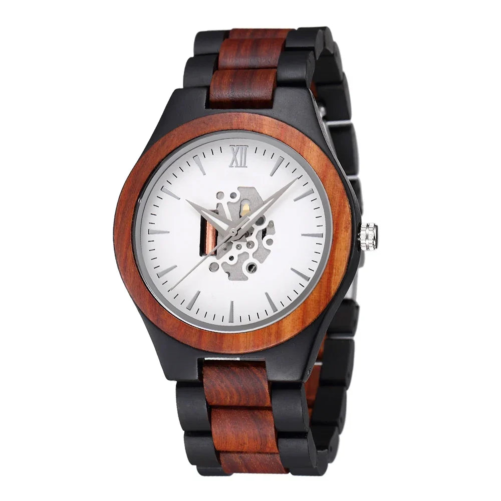 Corwin Houten Kwarts Horloge