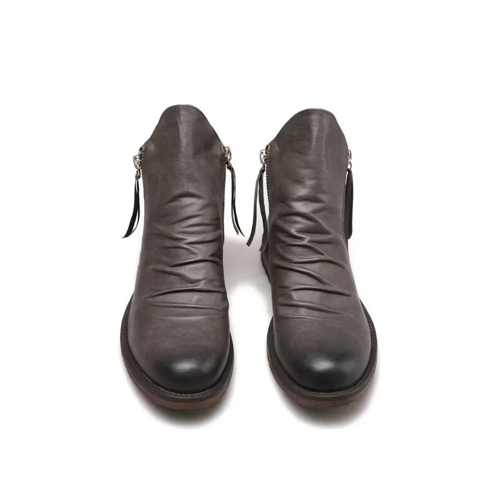 Grant Hale Leren Chelsea Boots