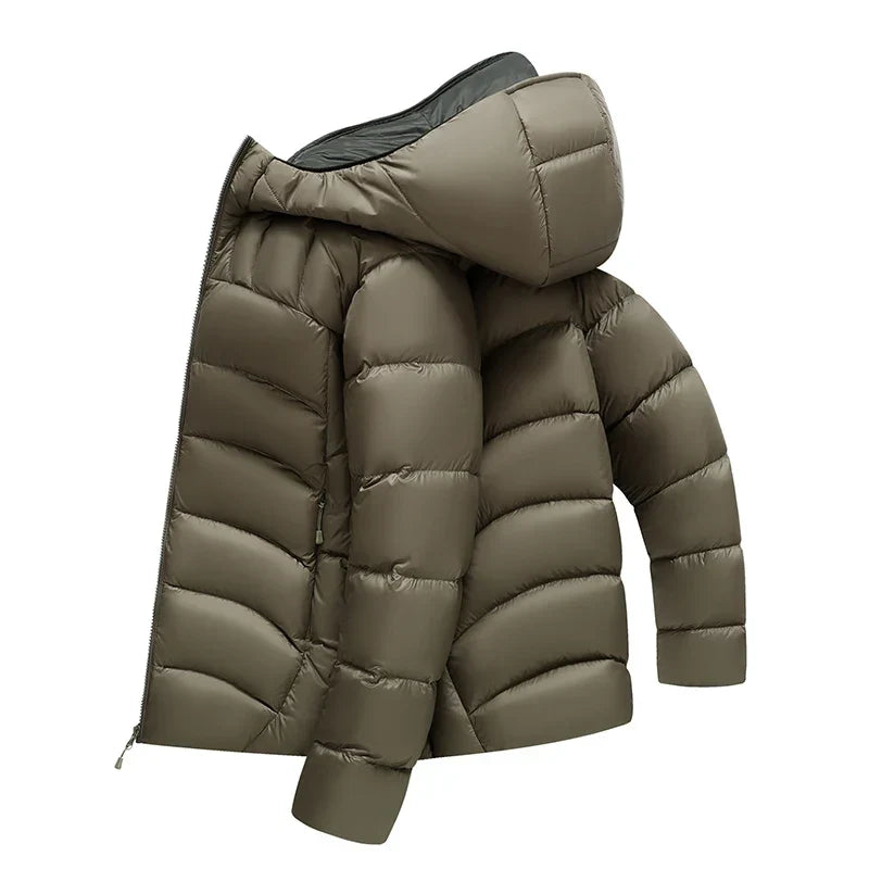 Noordse Witte Dons Puffer Jast