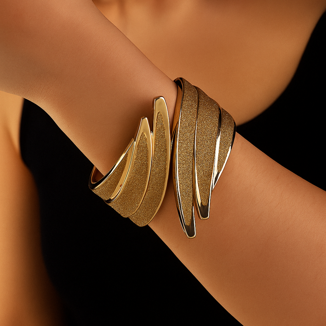 Merlin | Spiraalvormige luminescentie armband