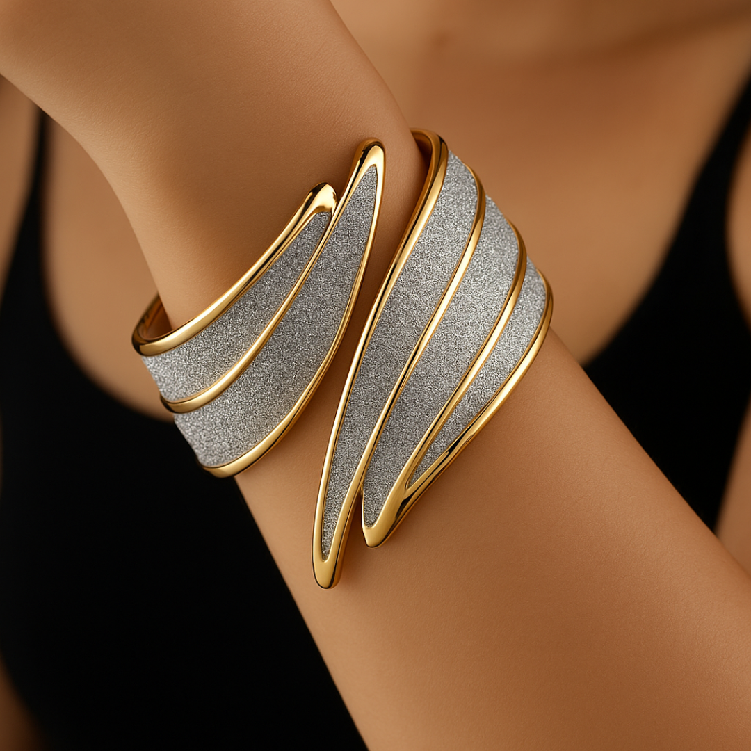Merlin | Spiraalvormige luminescentie armband