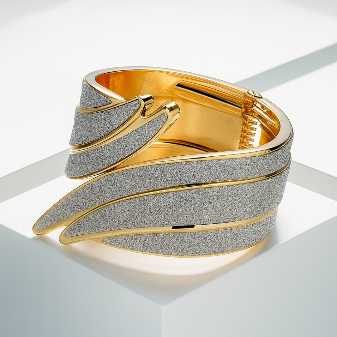 Merlin | Spiraalvormige luminescentie armband
