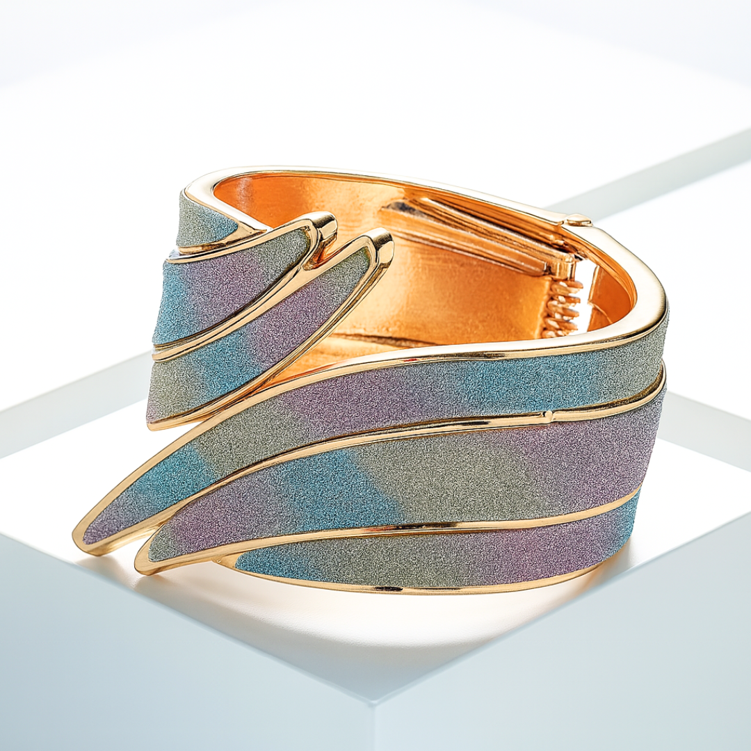 Merlin | Spiraalvormige luminescentie armband