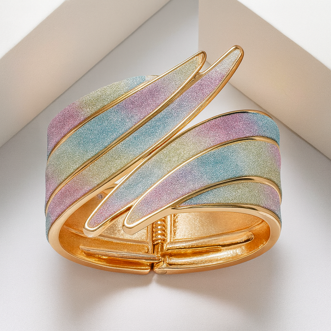 Merlin | Spiraalvormige luminescentie armband