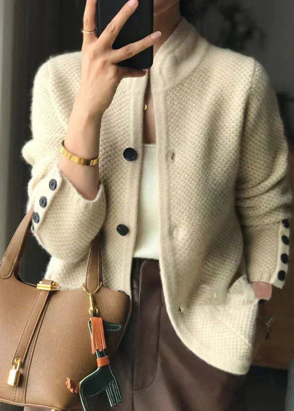 MICHELLE – DE GEZELLIGE TEXTUUR GEHAKTE CARDIGAN