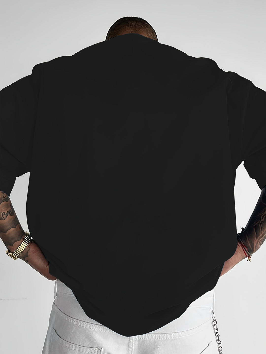 T-shirt Heren | Slogan Print & Comfortabele Loose Fit