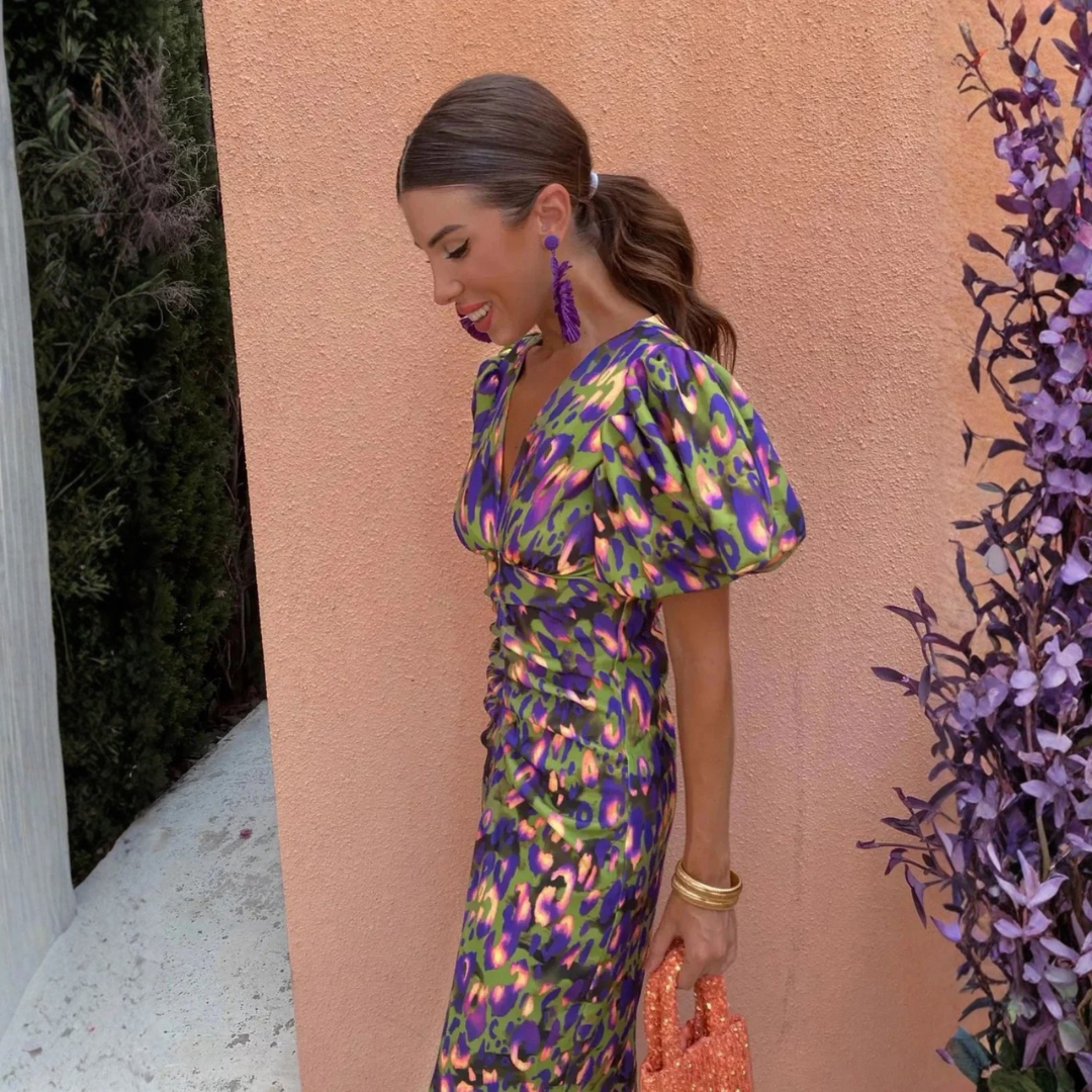 Theodora | Elegante Midi Jurk