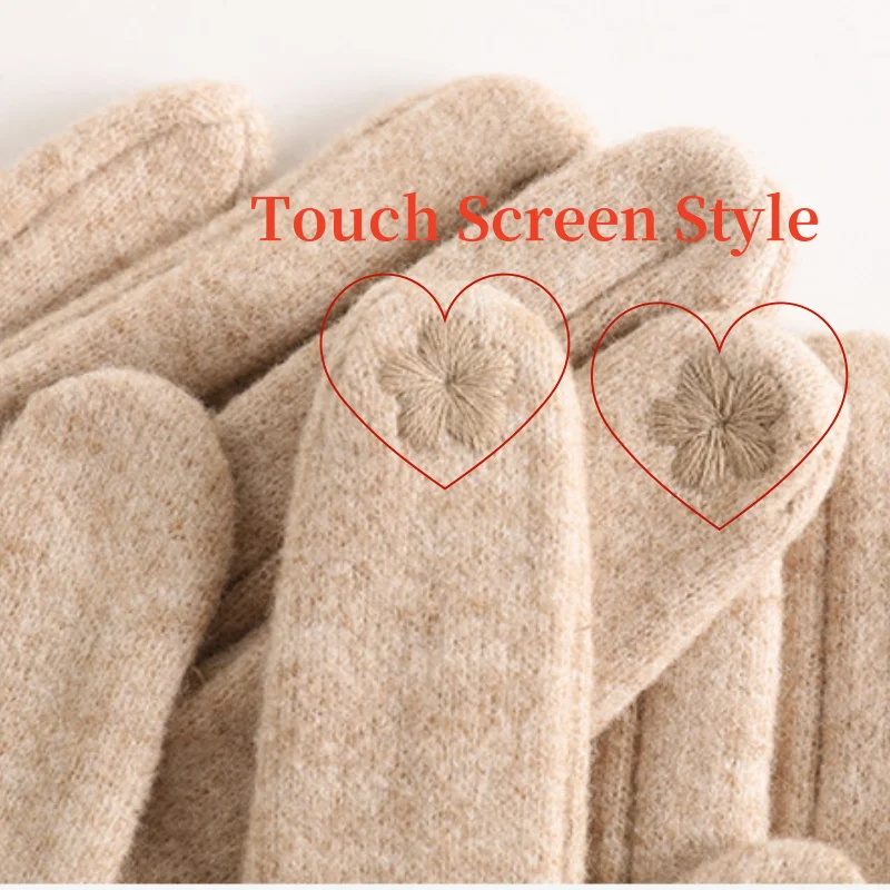 Grache | Touchscreen handschoenen van kasjmierwol