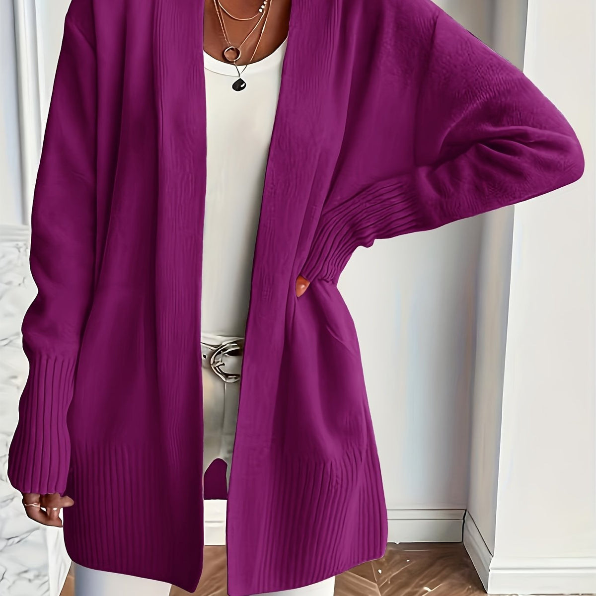 Trui Cardigan Dames | Lang Model & Warm