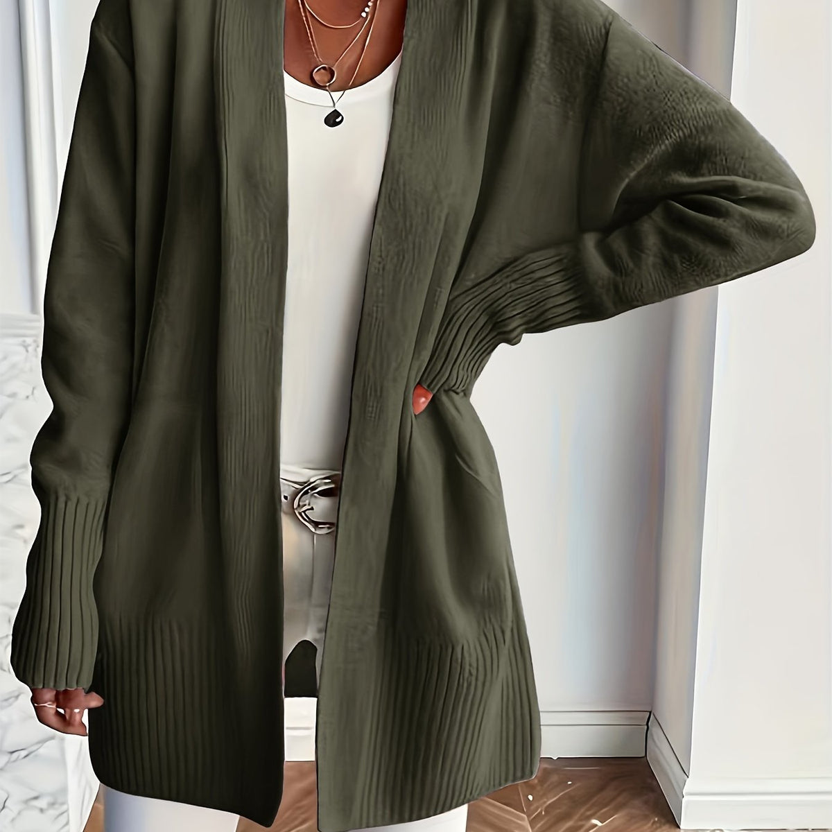 Trui Cardigan Dames | Lang Model & Warm