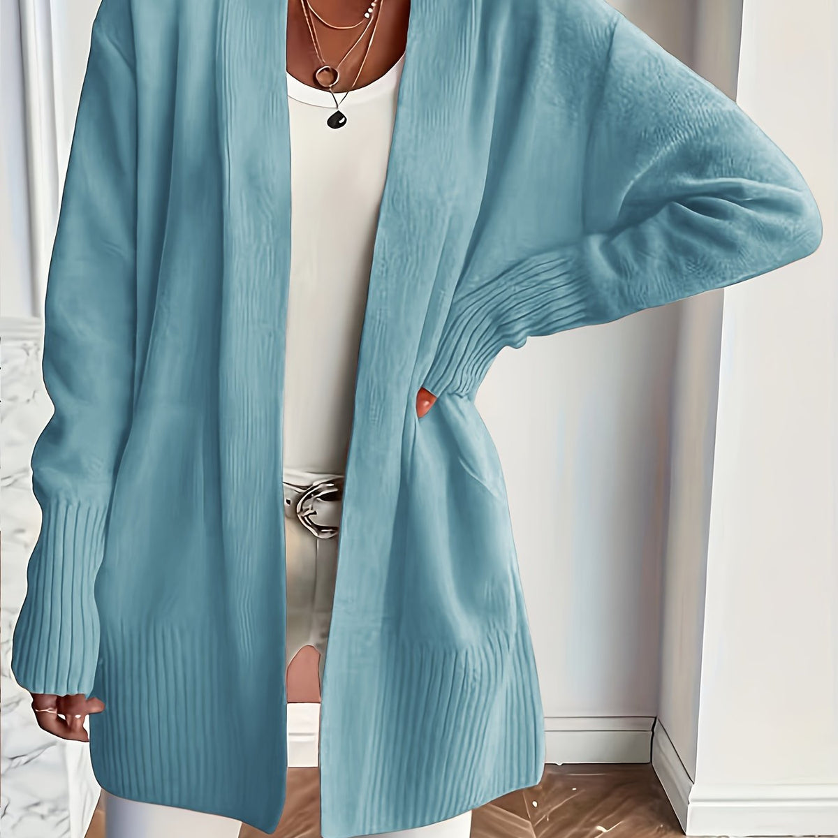 Trui Cardigan Dames | Lang Model & Warm