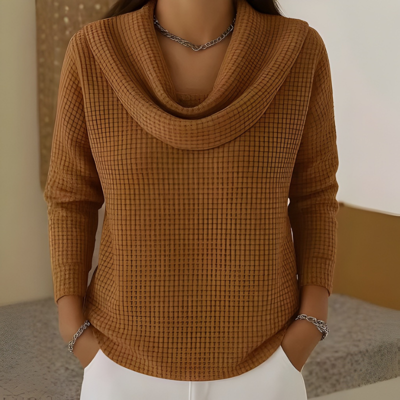 Trui Dames | Elegante Watervalhals