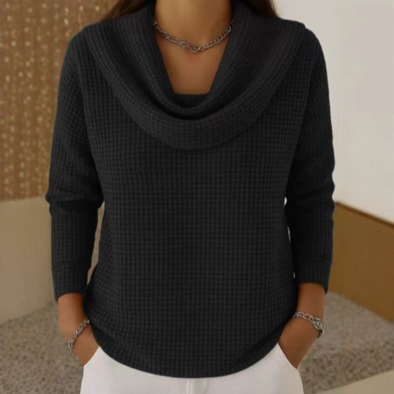Trui Dames | Elegante Watervalhals
