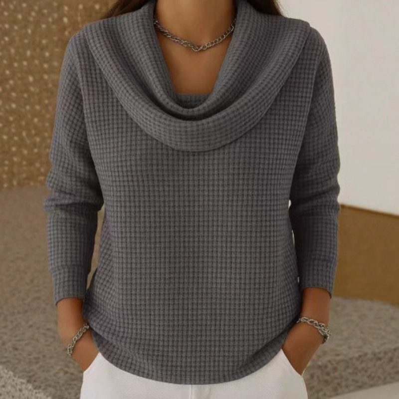 Trui Dames | Elegante Watervalhals