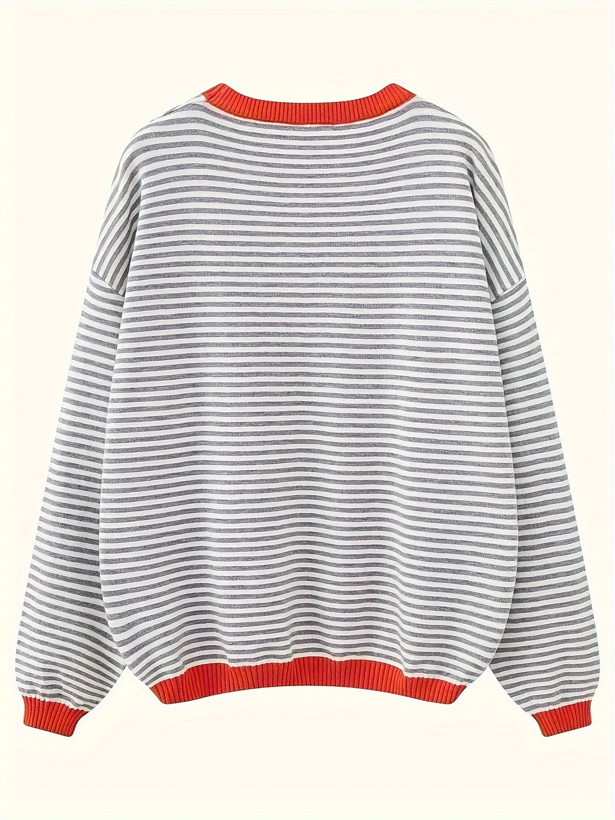 Trui Dames Gestreept | Losse Pasvorm & Ademend Comfort