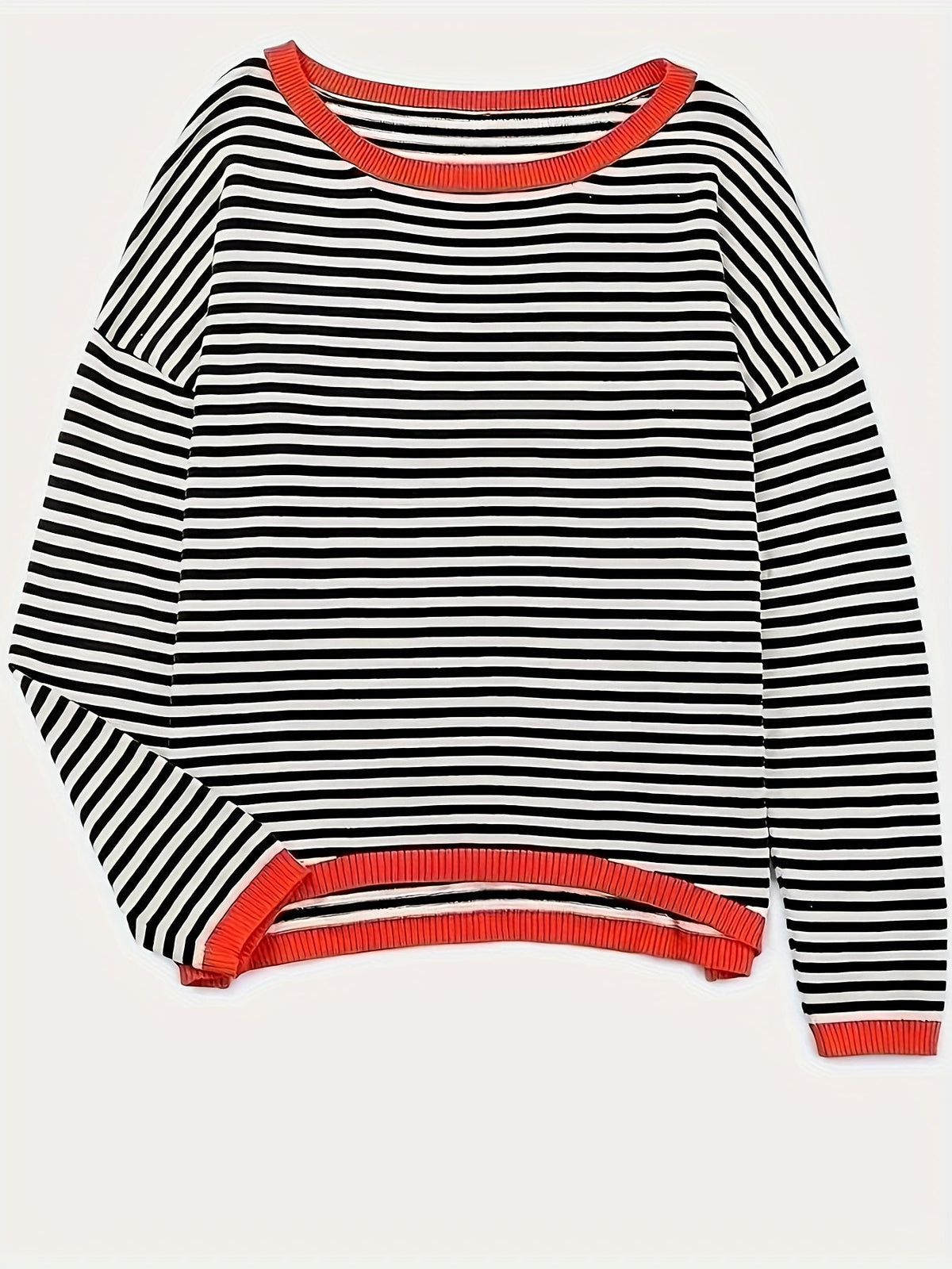 Trui Dames Gestreept | Losse Pasvorm & Ademend Comfort