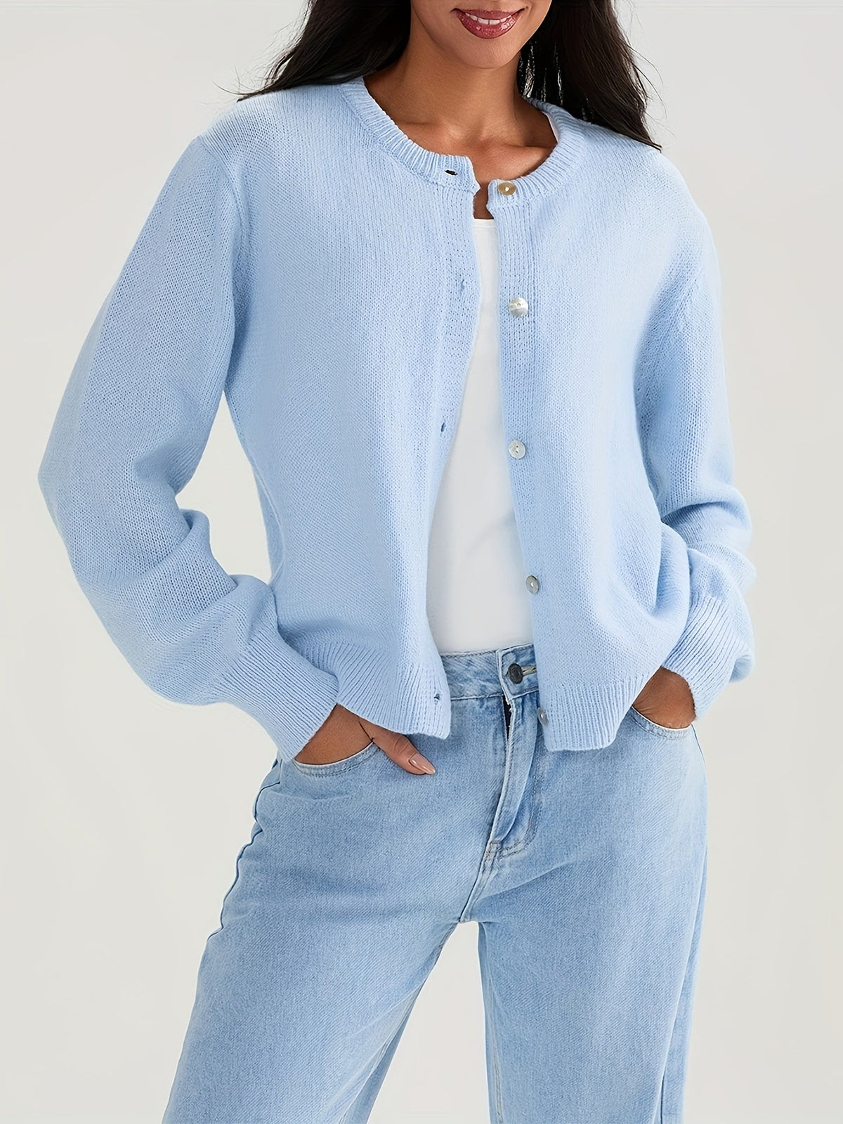 Trui Dames | Knoopsluiting & Comfortabel Warm