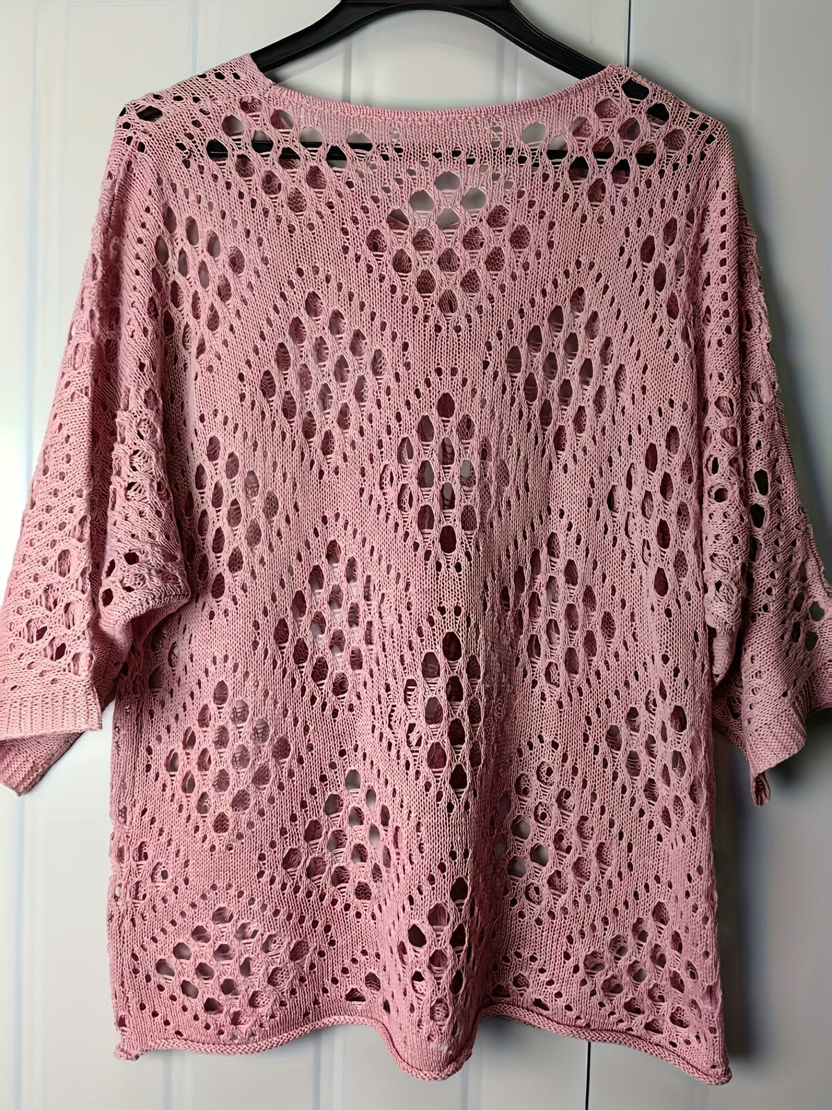 Trui Dames Opengewerkt | V-hals & Ademend Comfort