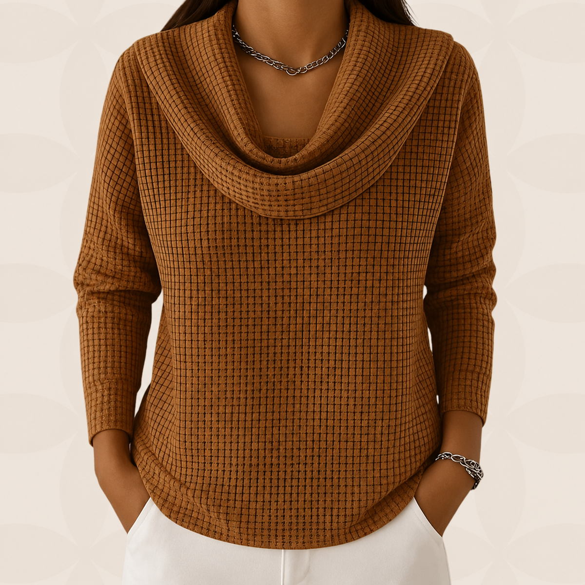 Trui Dames | Watervalhals & Warm Draagcomfort