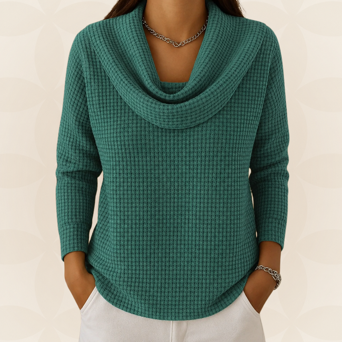 Trui Dames | Watervalhals & Warm Draagcomfort
