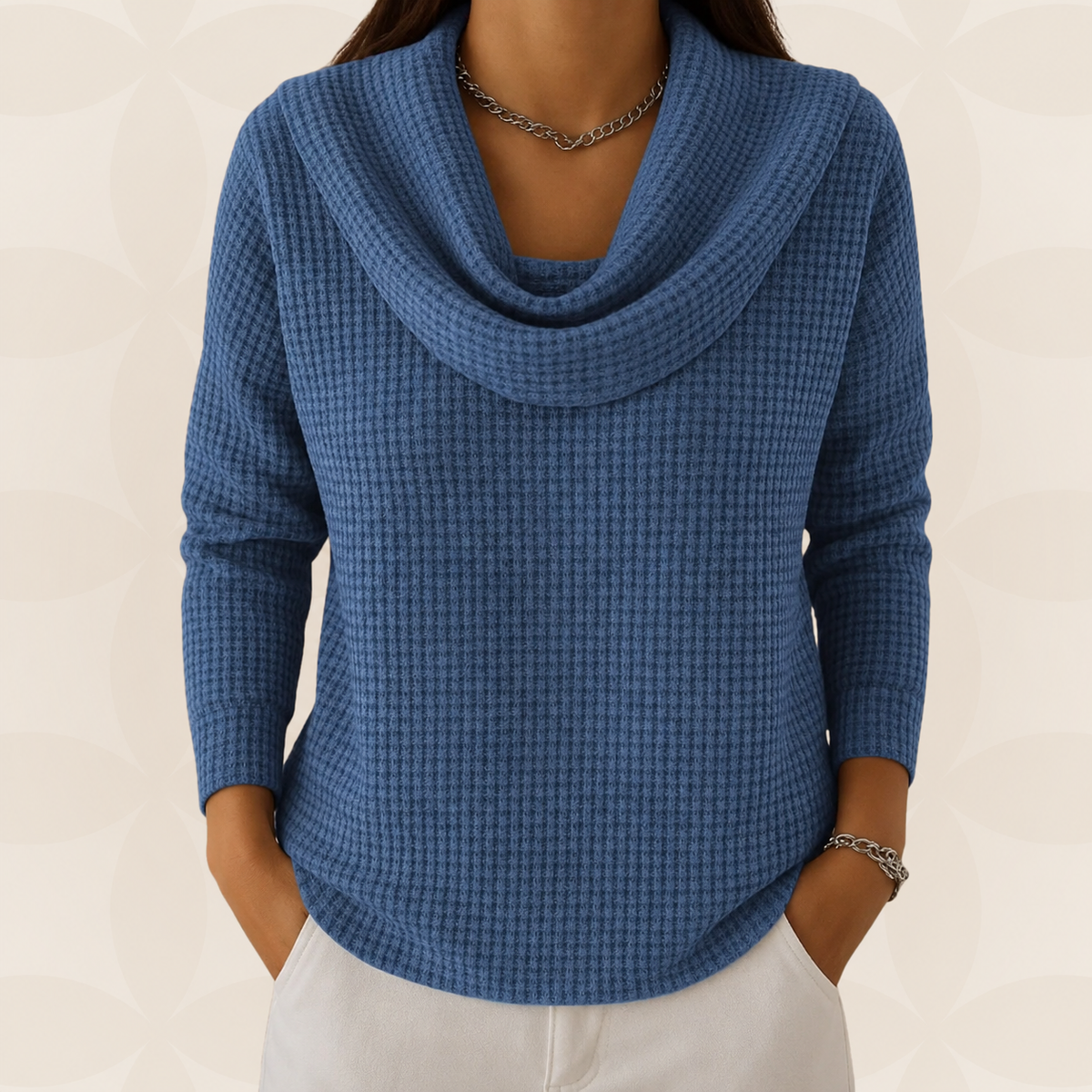 Trui Dames | Watervalhals & Warm Draagcomfort