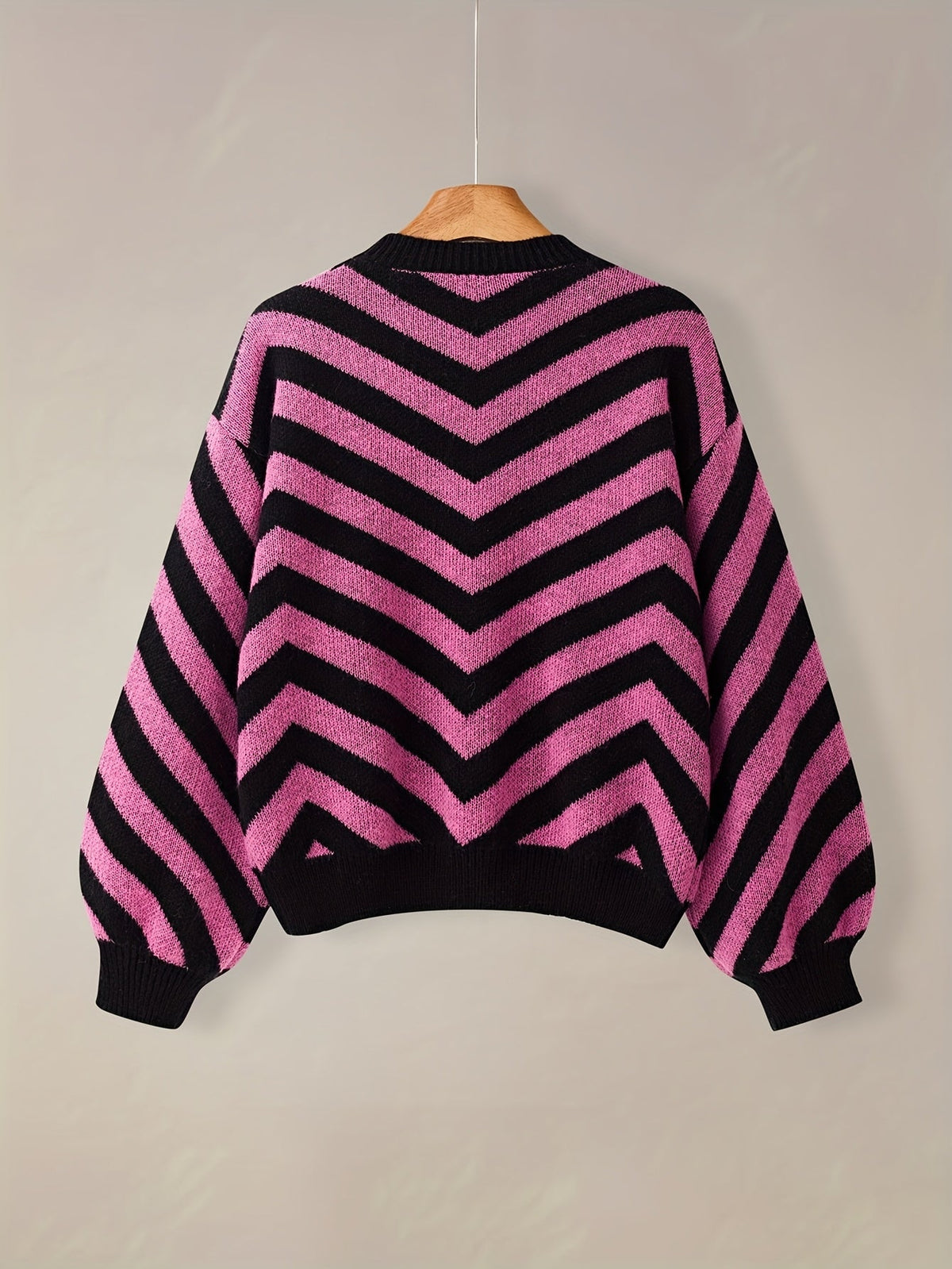 Trui Dames met Chevrondessin | Warm & Losvallend Comfort