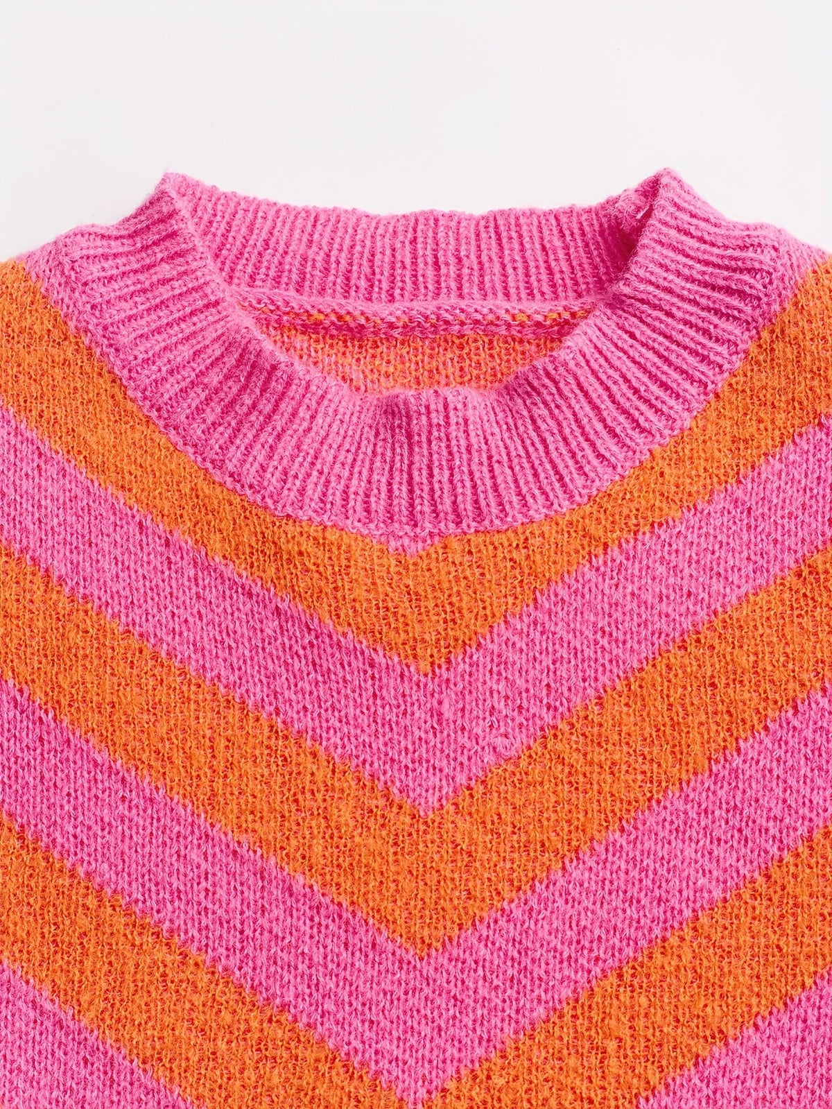 Trui Dames met Chevrondessin | Warm & Losvallend Comfort