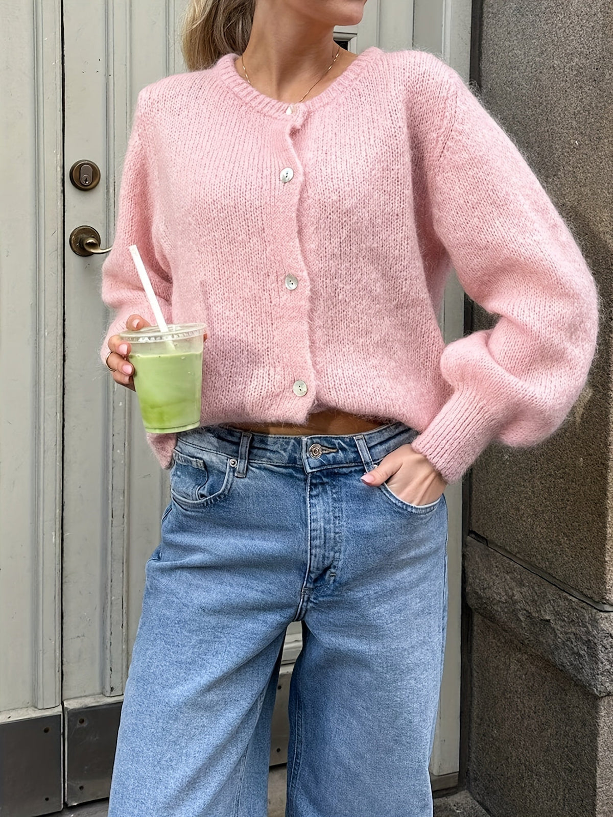 Trui Dames met Knoopsluiting | Warm & Veelzijdig Comfort