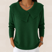 Trui Dames met Kraag | Zachte Warmte & Elegantie