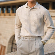 Truien Heren | Trui | Button-Down Kraag & Structuur voor Verzorgde Look