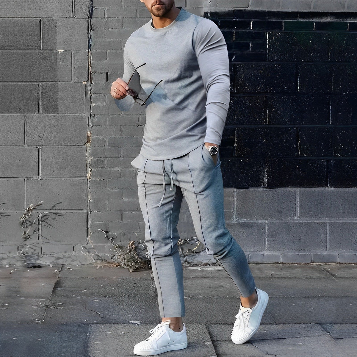 Tyler - Perfecte combinatie van stijlvolle trui en broek
