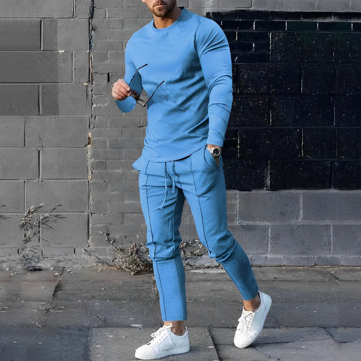 Tyler - Perfecte combinatie van stijlvolle trui en broek