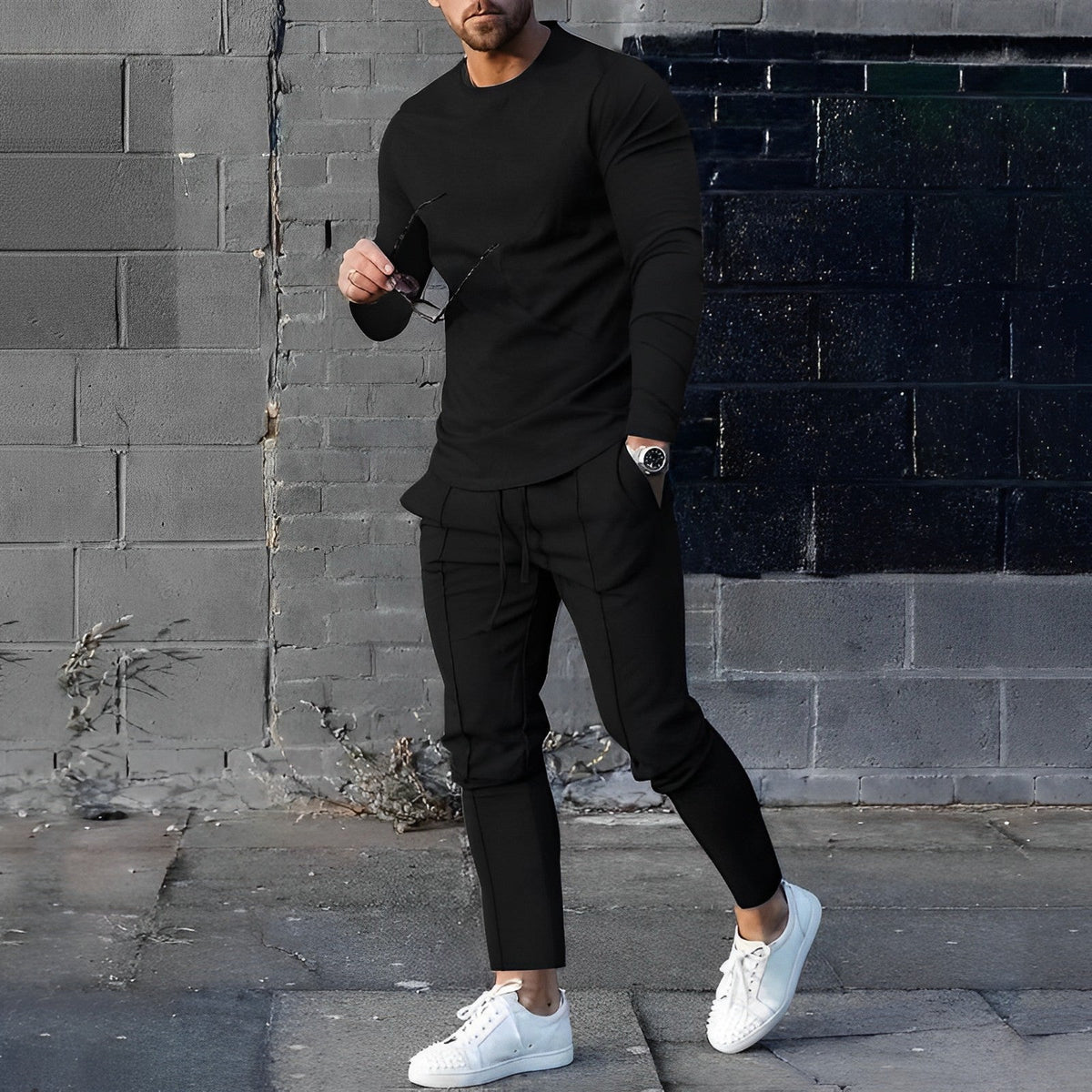 Tyler - Perfecte combinatie van stijlvolle trui en broek