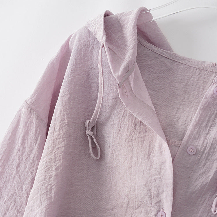 Orion Dames Linnen Hoodie