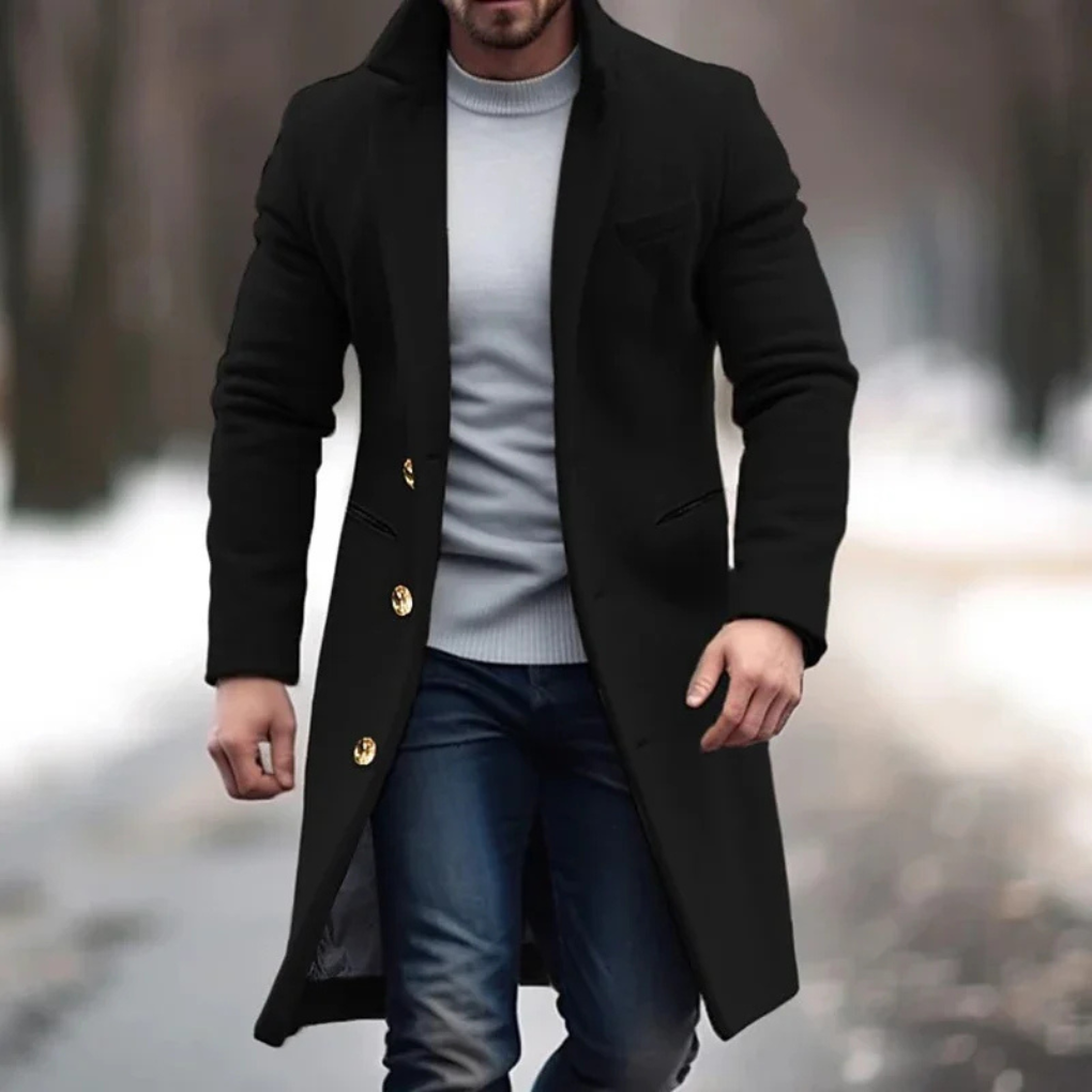 Herenjas van wolmix – elegante laag voor koelere dagen