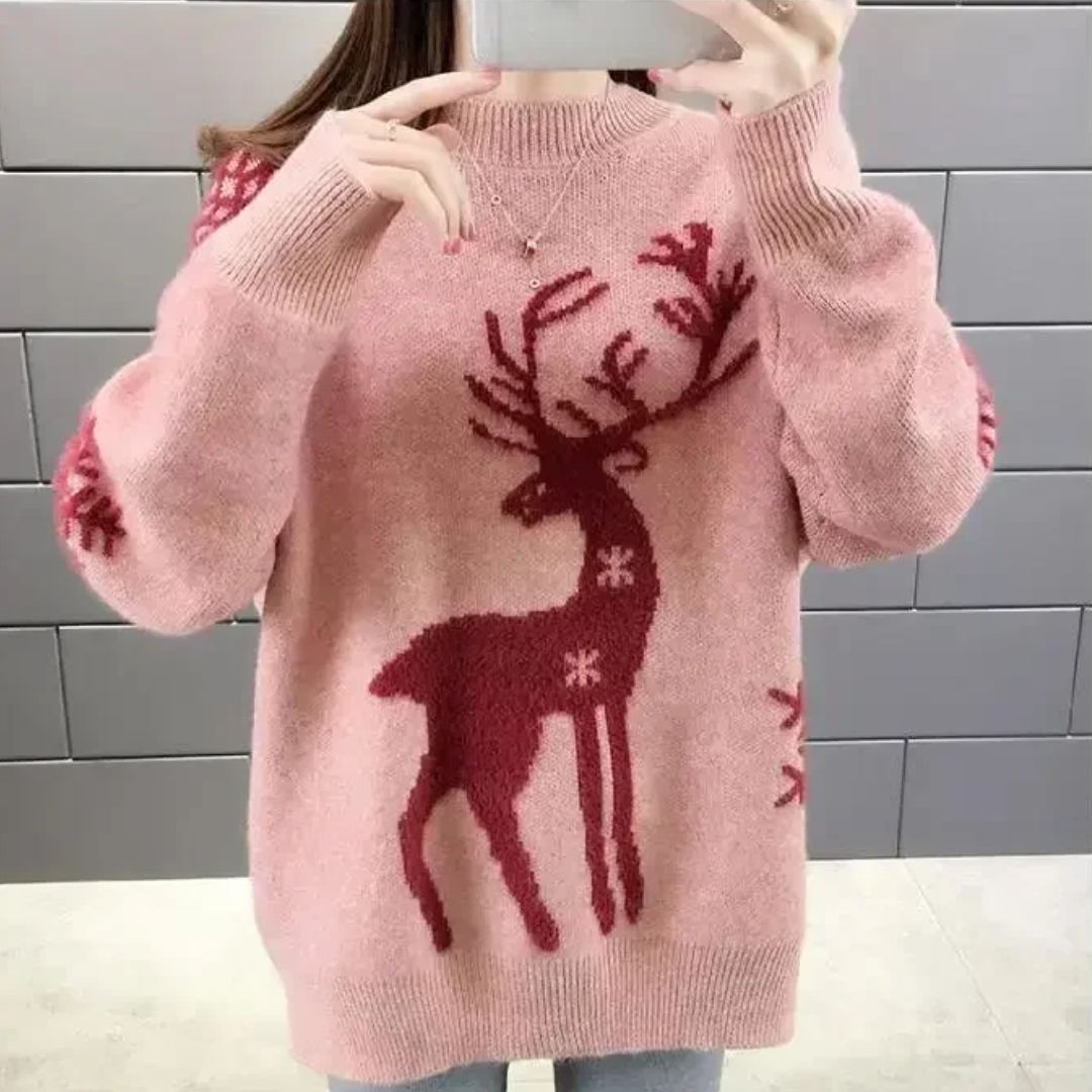 Comfortabel Comfortabele Kersttrui Voor Dames