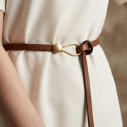 La Marélie Luxe Leren Riem