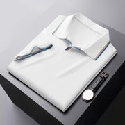 Vincenzo Prestige Zijde Polo Shirt