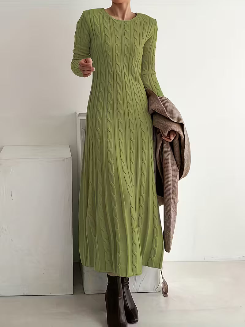 Vanessa | Elegante gebreide maxi-jurk