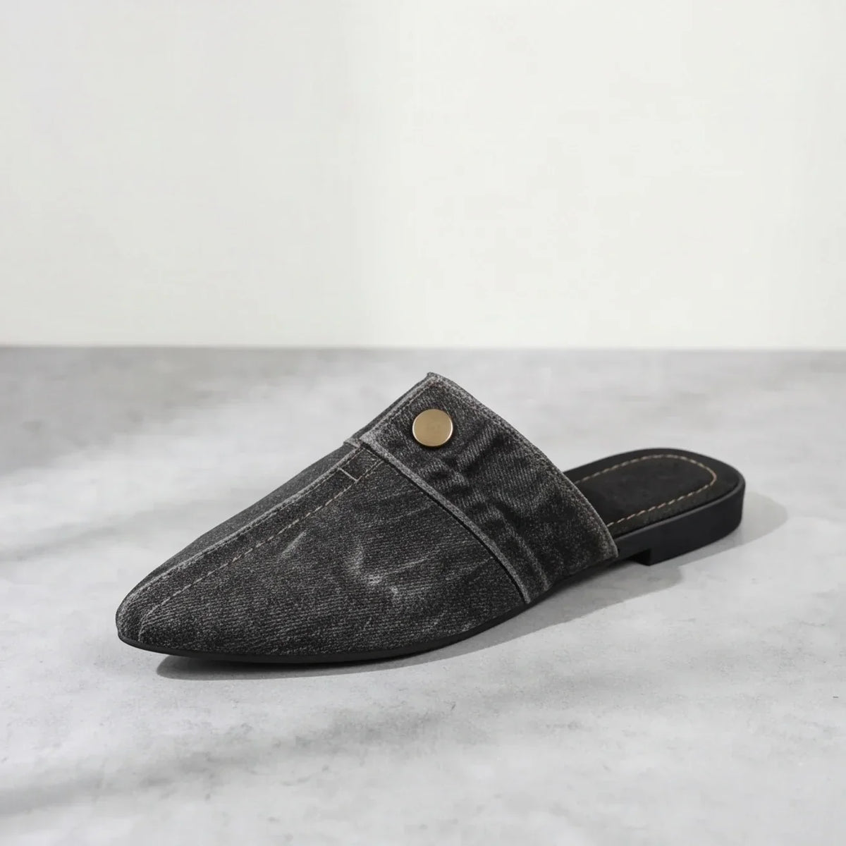 Doja Denim Slip-On Mule