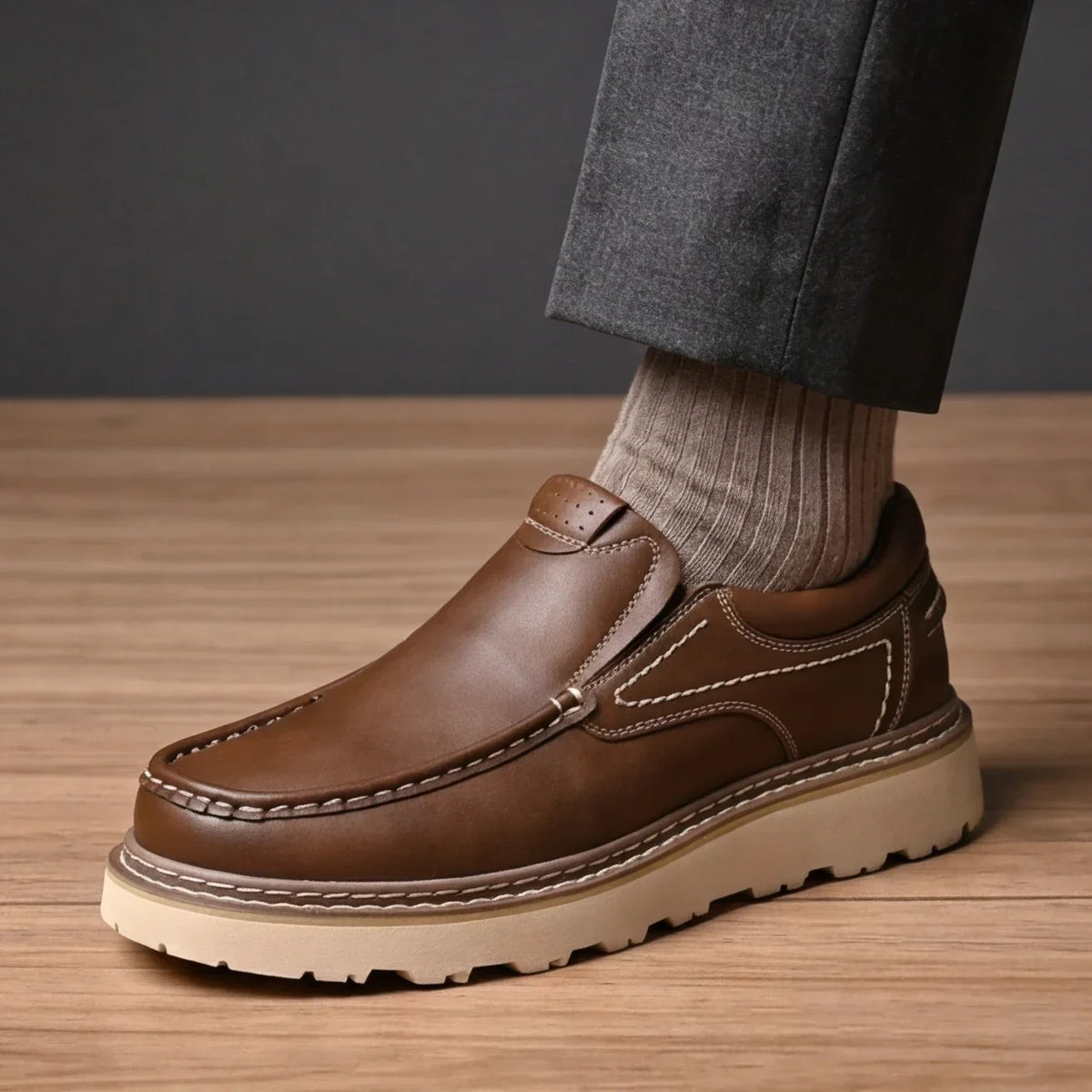 Torino Leren Loafers