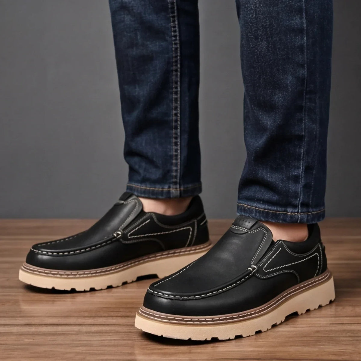 Torino Leren Loafers