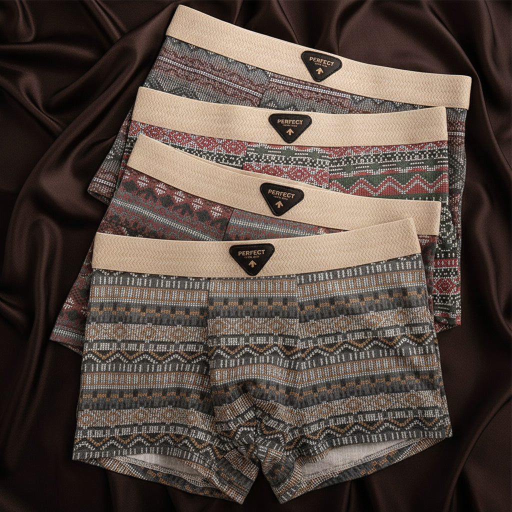 Porter Retro Katoenen Boxershorts