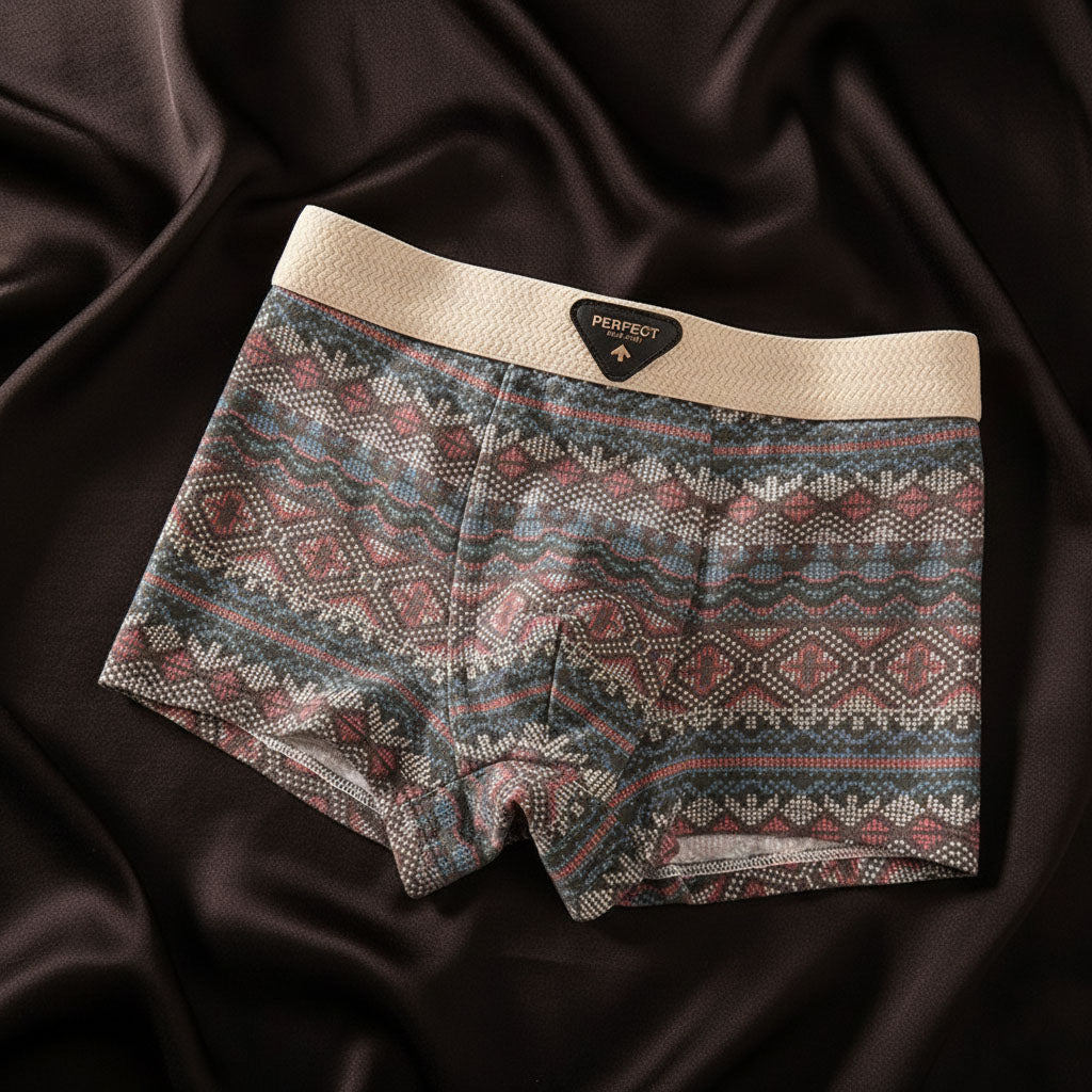 Porter Retro Katoenen Boxershorts