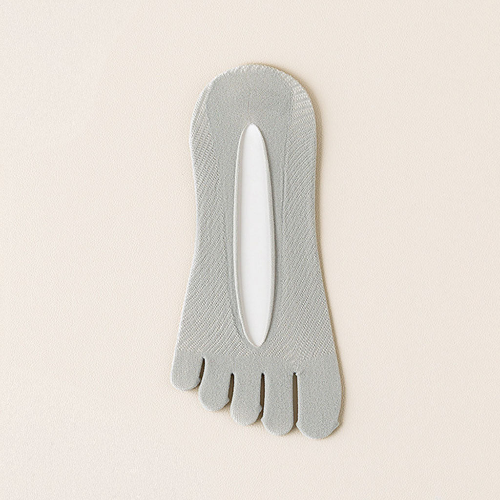 Onzichtbare Ademend Anti-Slip Tenen Sokken