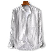 Edward Carter Regular Fit Katoenen Linnen Shirt