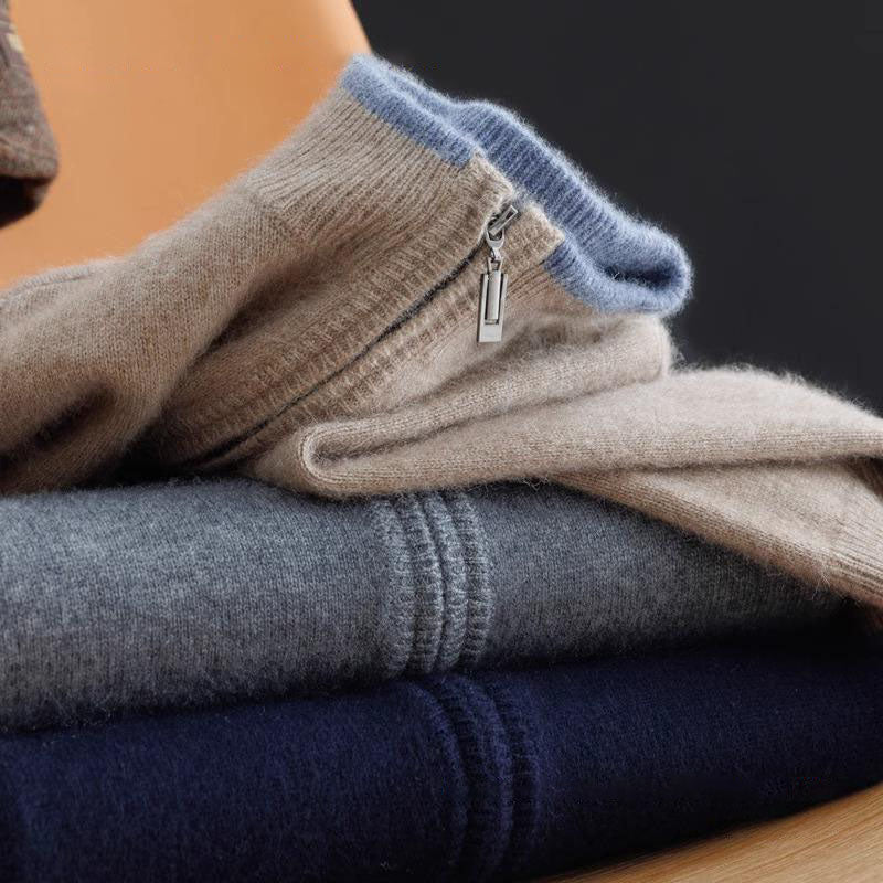 Riku Cashmere Zip Jast