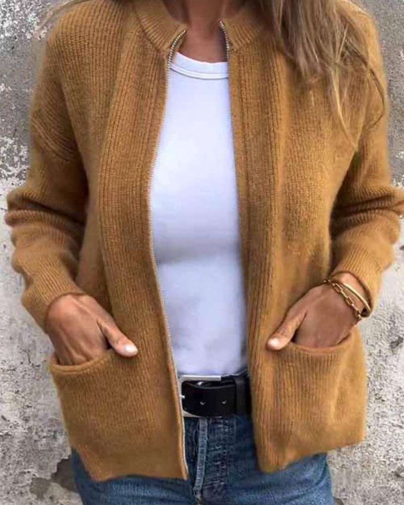 Vest Dames | Ritssluiting & Warm Comfort