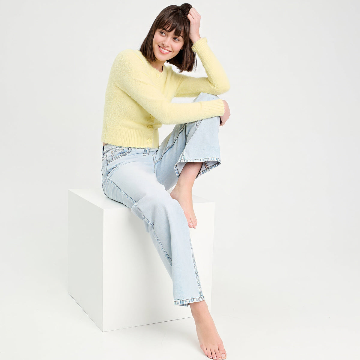 Vest Dames | Zachte Gebreide Look met Knoopsluiting